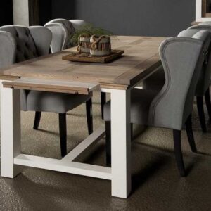 Eetkamertafel Almelo Wit 200x100